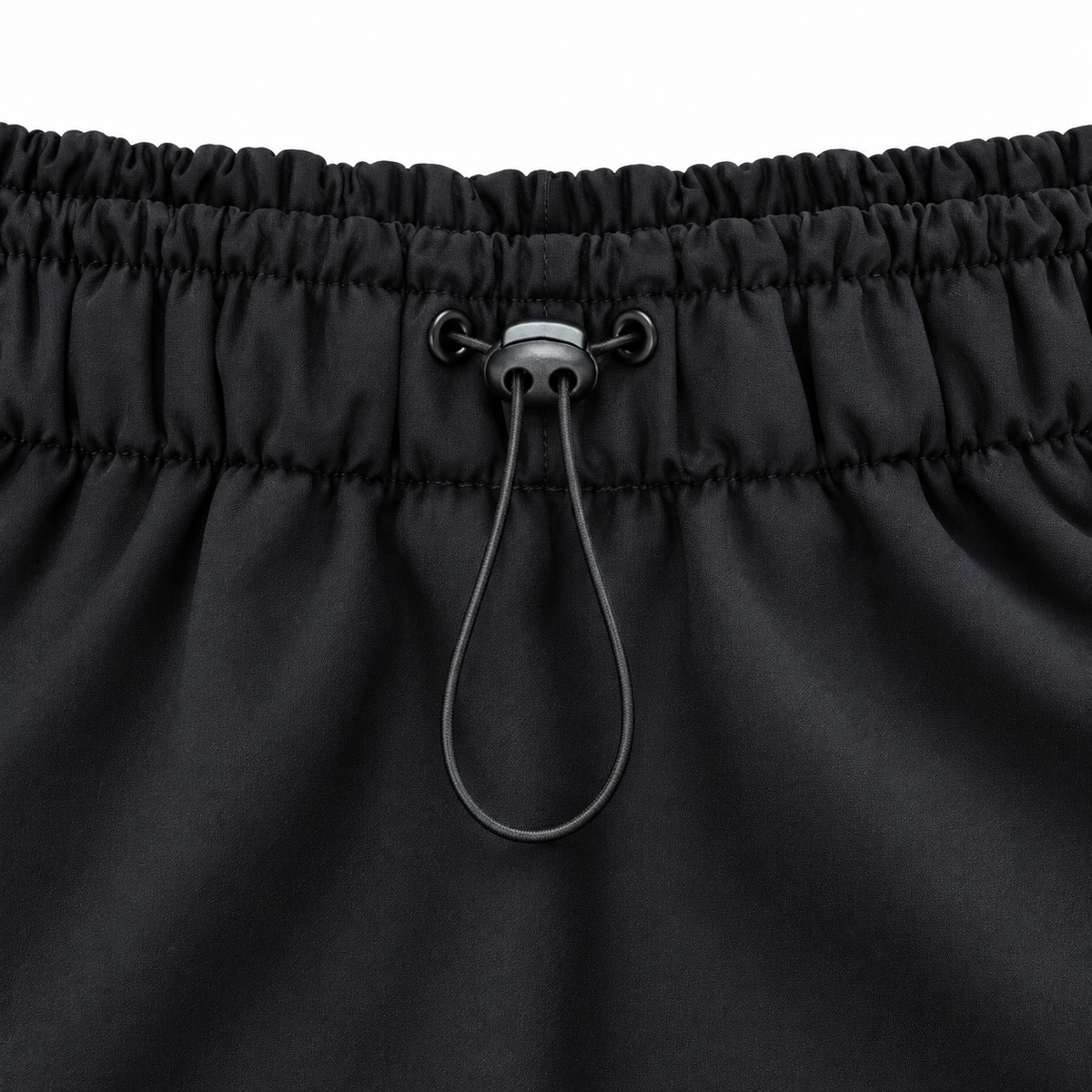 Black | OG Trackpants — Waistband and drawcord