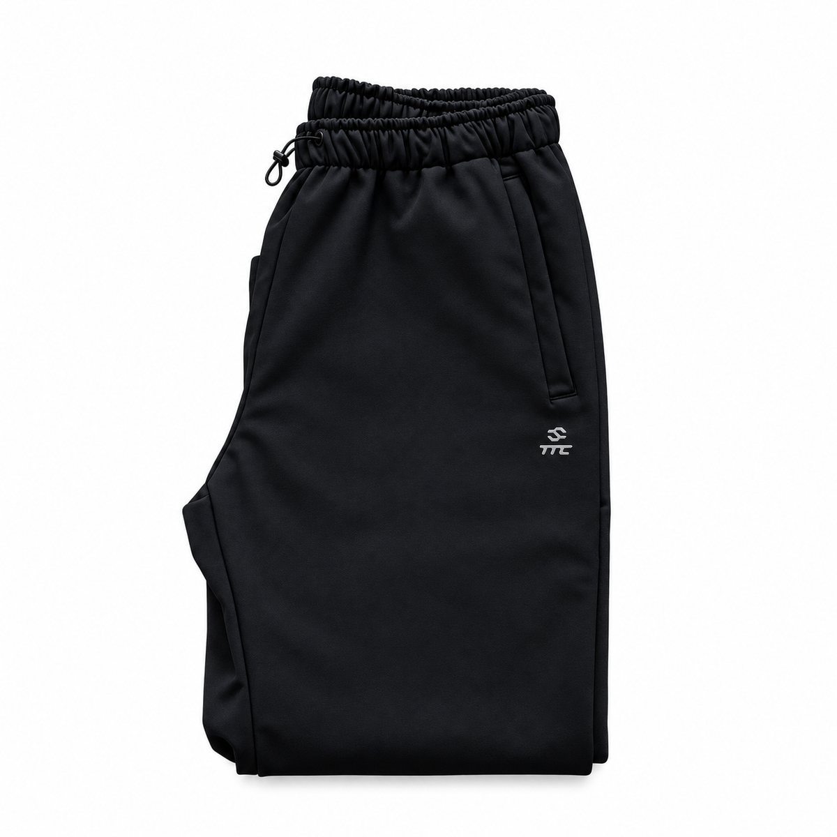 Black | OG Trackpants — Folded view